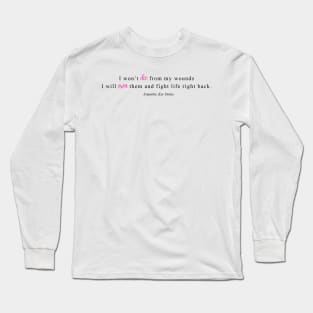 Empathy. Ker Dukey. Pink Long Sleeve T-Shirt